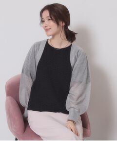 ITS'DEMO / イッツデモ カーディガン・ボレロ | 【定番人気／手洗い可】ラメボレロ