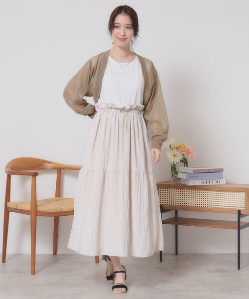 ITS'DEMO / イッツデモ カーディガン・ボレロ | 【定番人気／手洗い可】ラメボレロ | 詳細15