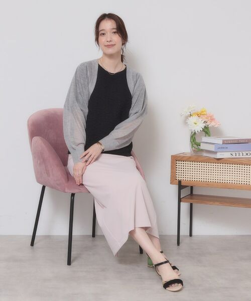 ITS'DEMO / イッツデモ カーディガン・ボレロ | 【定番人気／手洗い可】ラメボレロ | 詳細6