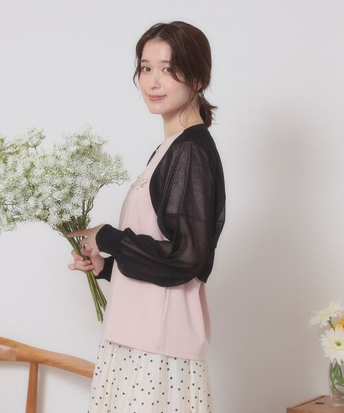 ITS'DEMO / イッツデモ カーディガン・ボレロ | 【定番人気／手洗い可】ラメボレロ | 詳細9