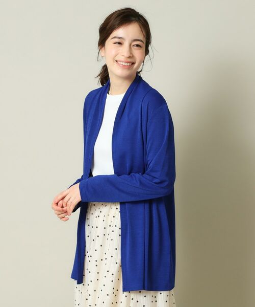 ITS'DEMO / イッツデモ カーディガン・ボレロ | 【UVカット／手洗い可】 着流しカーディガン | 詳細14