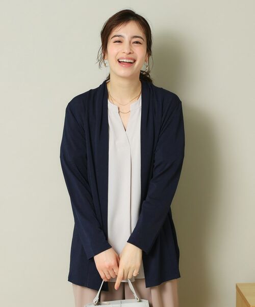 ITS'DEMO / イッツデモ カーディガン・ボレロ | 【UVカット／手洗い可】 着流しカーディガン | 詳細18