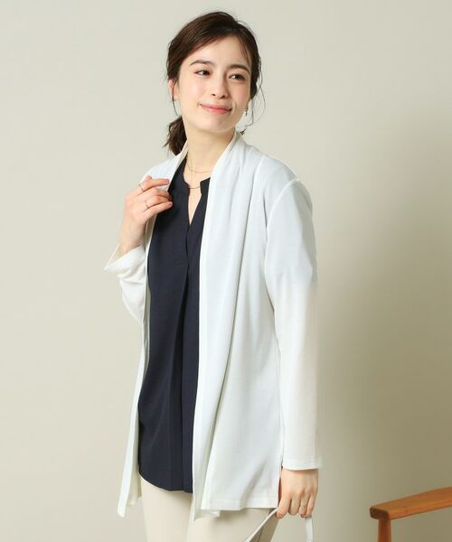 ITS'DEMO / イッツデモ カーディガン・ボレロ | 【UVカット／手洗い可】 着流しカーディガン | 詳細3
