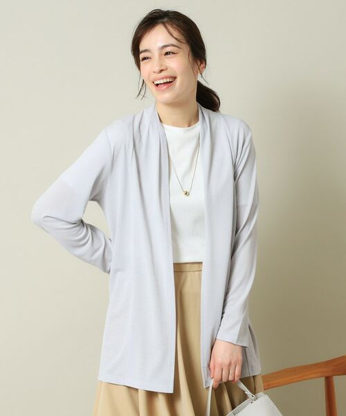 ITS'DEMO / イッツデモ カーディガン・ボレロ | 【UVカット／手洗い可】 着流しカーディガン | 詳細7