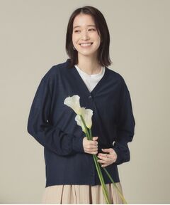 ITS'DEMO / イッツデモ カーディガン・ボレロ | 【UVカット／手洗い可】Vネックカーディガン