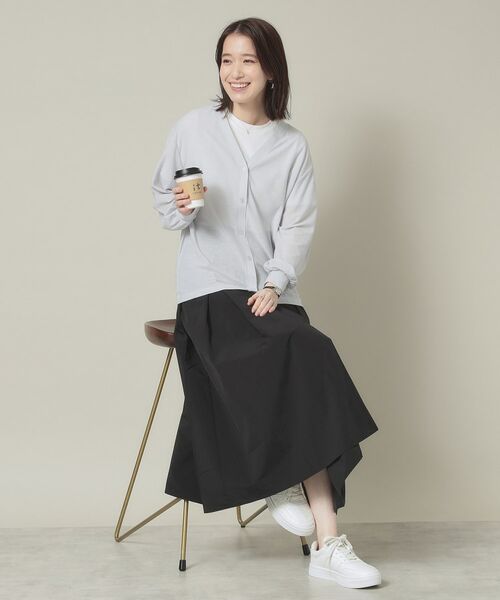 ITS'DEMO / イッツデモ カーディガン・ボレロ | 【UVカット／手洗い可】Vネックカーディガン | 詳細10