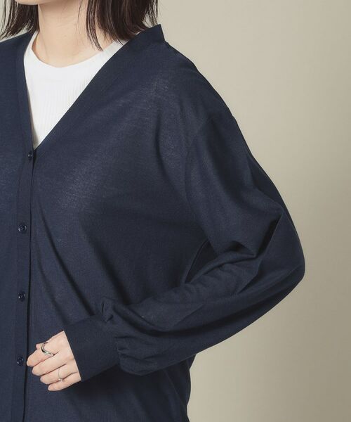 ITS'DEMO / イッツデモ カーディガン・ボレロ | 【UVカット／手洗い可】Vネックカーディガン | 詳細28