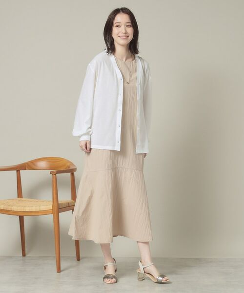 ITS'DEMO / イッツデモ カーディガン・ボレロ | 【UVカット／手洗い可】Vネックカーディガン | 詳細5