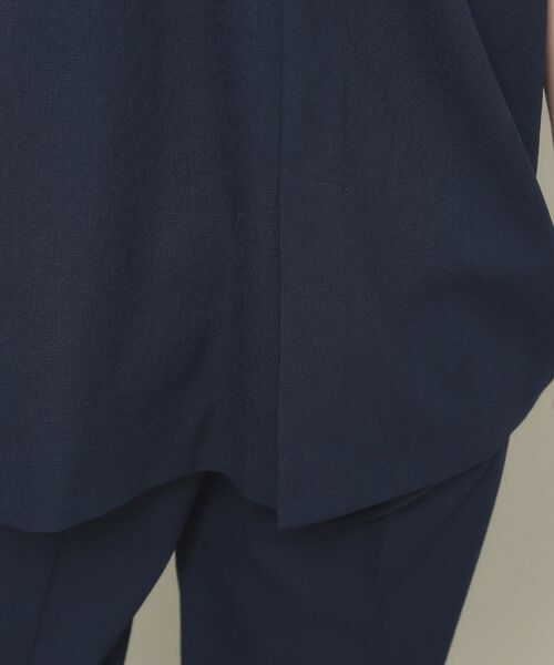 ITS'DEMO / イッツデモ ベスト | 【手洗い可】麻調メッシュジレ | 詳細16