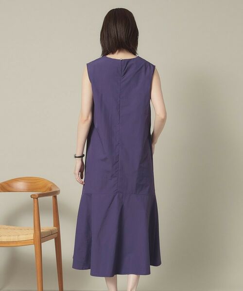 ITS'DEMO / イッツデモ ロング・マキシ丈ワンピース | 【撥水／洗濯機OK】ペプラムワンピース＜旅服シリーズ＞ | 詳細19