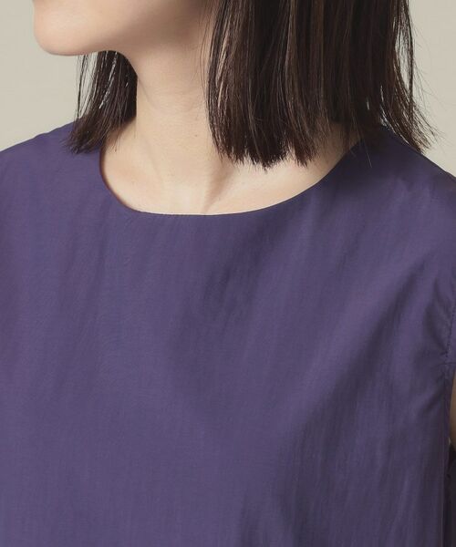 ITS'DEMO / イッツデモ ロング・マキシ丈ワンピース | 【撥水／洗濯機OK】ペプラムワンピース＜旅服シリーズ＞ | 詳細20