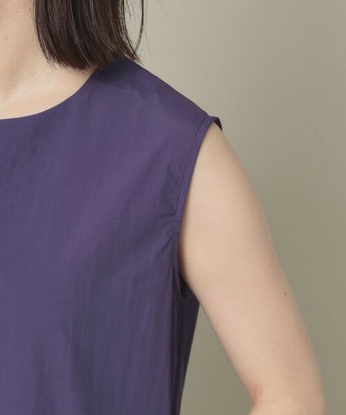 ITS'DEMO / イッツデモ ロング・マキシ丈ワンピース | 【撥水／洗濯機OK】ペプラムワンピース＜旅服シリーズ＞ | 詳細22