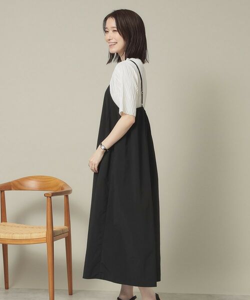 ITS'DEMO / イッツデモ ロング・マキシ丈ワンピース | 【撥水／洗濯機OK】キャミワンピース＜旅服シリーズ＞ | 詳細16