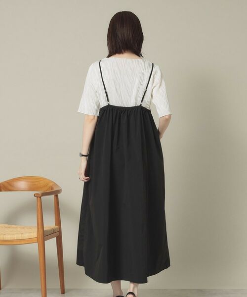 ITS'DEMO / イッツデモ ロング・マキシ丈ワンピース | 【撥水／洗濯機OK】キャミワンピース＜旅服シリーズ＞ | 詳細17