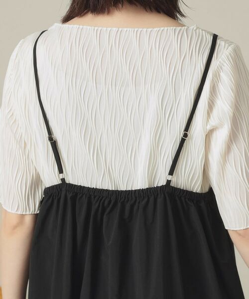 ITS'DEMO / イッツデモ ロング・マキシ丈ワンピース | 【撥水／洗濯機OK】キャミワンピース＜旅服シリーズ＞ | 詳細19