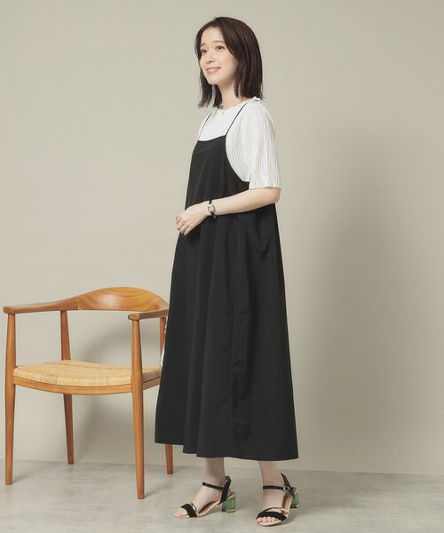 ITS'DEMO / イッツデモ ロング・マキシ丈ワンピース | 【撥水／洗濯機OK】キャミワンピース＜旅服シリーズ＞ | 詳細5