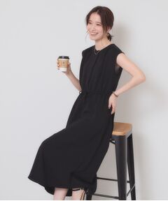 ITS'DEMO / イッツデモ ロング・マキシ丈ワンピース | 【接触冷感／吸水速乾／洗濯機OK】イージーケアドロストワンピース＜ラク服シリーズ＞