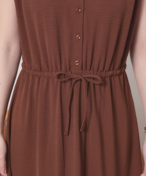 ITS'DEMO / イッツデモ ロング・マキシ丈ワンピース | 【接触冷感／吸水速乾／洗濯機OK】イージーケアドロストワンピース＜ラク服シリーズ＞ | 詳細25