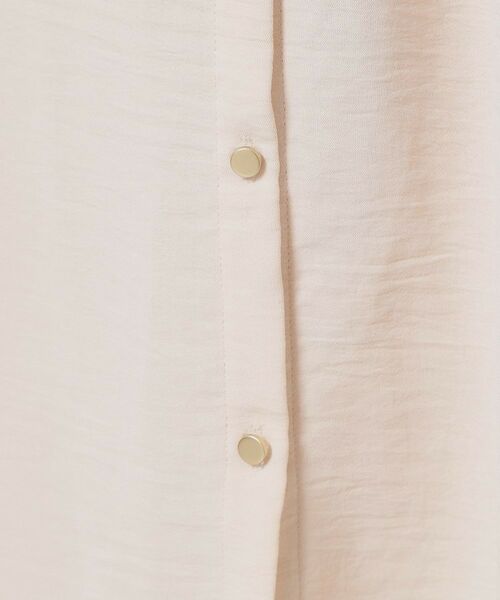 ITS'DEMO / イッツデモ ロング・マキシ丈ワンピース | 【接触冷感／吸水速乾／洗濯機OK】イージーケア前開きワンピース＜ラク服シリーズ＞ | 詳細10