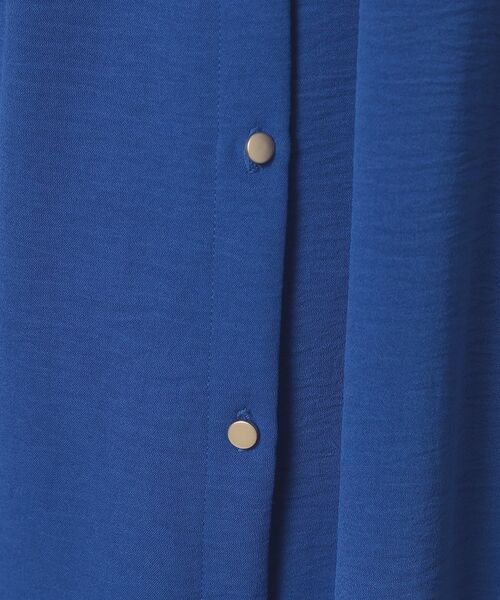 ITS'DEMO / イッツデモ ロング・マキシ丈ワンピース | 【接触冷感／吸水速乾／洗濯機OK】イージーケア前開きワンピース＜ラク服シリーズ＞ | 詳細18