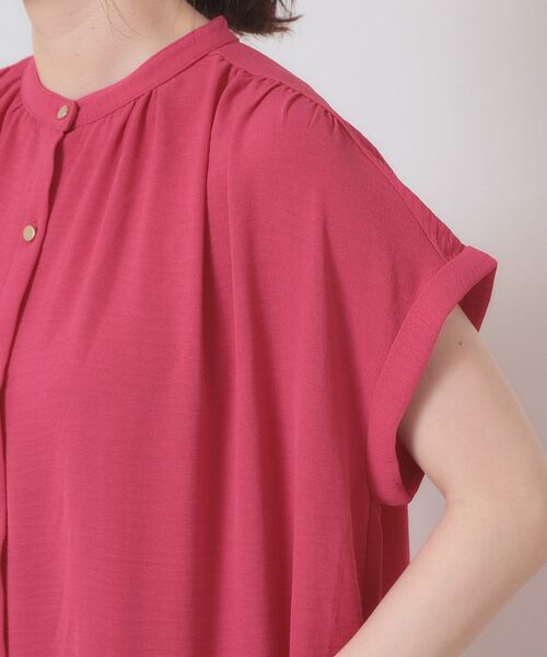 ITS'DEMO / イッツデモ ロング・マキシ丈ワンピース | 【接触冷感／吸水速乾／洗濯機OK】イージーケア前開きワンピース＜ラク服シリーズ＞ | 詳細24