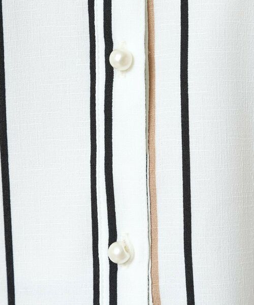 ITS'DEMO / イッツデモ シャツ・ブラウス | 【UVケア／吸水速乾／洗濯機OK／冷感】麻調合繊タックブラウス＜ラク服シリーズ＞ | 詳細19