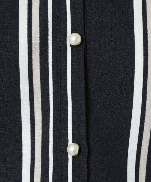 ITS'DEMO / イッツデモ シャツ・ブラウス | 【UVケア／吸水速乾／洗濯機OK／冷感】麻調合繊タックブラウス＜ラク服シリーズ＞ | 詳細23