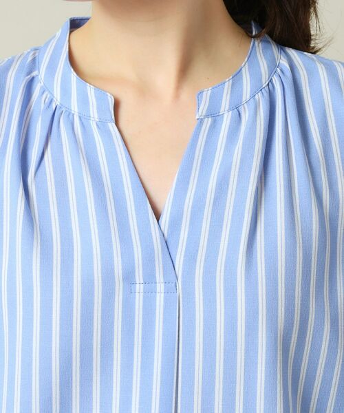 ITS'DEMO / イッツデモ シャツ・ブラウス | 【UVケア/吸水速乾/洗濯機OK/冷感】麻調合繊チュニックブラウス＜ラク服シリーズ＞ | 詳細28