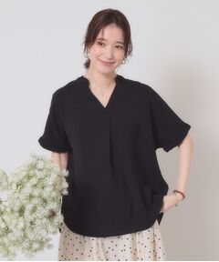 ITS'DEMO / イッツデモ シャツ・ブラウス | 【接触冷感／吸水速乾／洗濯機OK】イージーケアスキッパーブラウス＜ラク服シリーズ＞