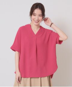 ITS'DEMO / イッツデモ シャツ・ブラウス | 【接触冷感／吸水速乾／洗濯機OK】イージーケアスキッパーブラウス＜ラク服シリーズ＞