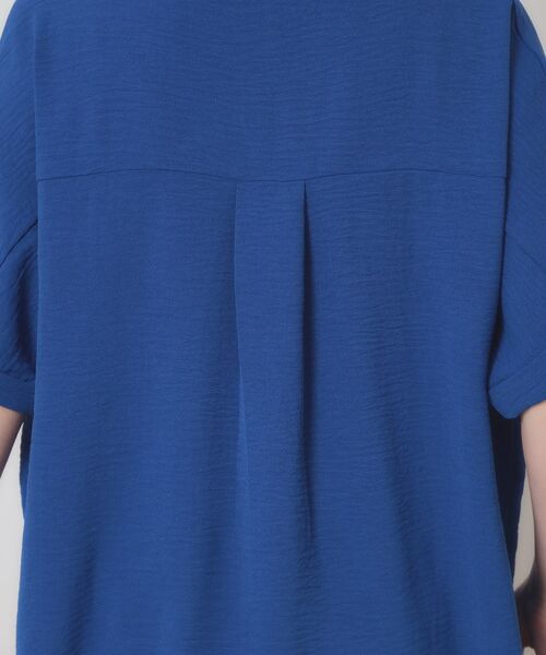 ITS'DEMO / イッツデモ シャツ・ブラウス | 【接触冷感／吸水速乾／洗濯機OK】イージーケアスキッパーブラウス＜ラク服シリーズ＞ | 詳細24