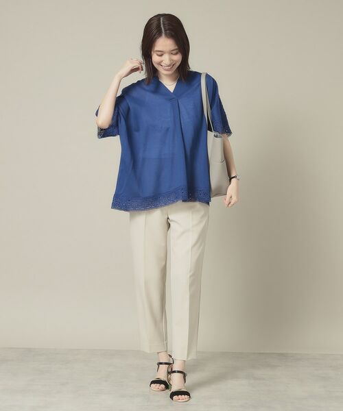 ITS'DEMO / イッツデモ シャツ・ブラウス | 【手洗い可】レーススキッパーブラウス | 詳細19