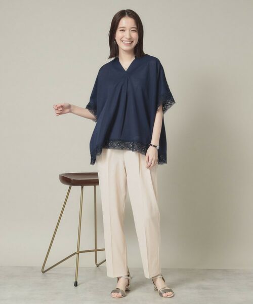 ITS'DEMO / イッツデモ シャツ・ブラウス | 【手洗い可】レーススキッパーブラウス | 詳細22