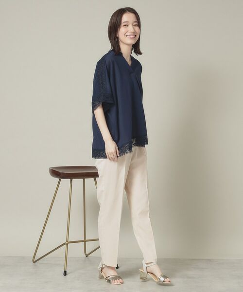 ITS'DEMO / イッツデモ シャツ・ブラウス | 【手洗い可】レーススキッパーブラウス | 詳細23