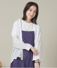 ITS'DEMO / イッツデモ シャツ・ブラウス | 【手洗い可】シアーシャツ