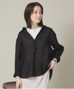 ITS'DEMO / イッツデモ シャツ・ブラウス | 【手洗い可】シアーシャツ