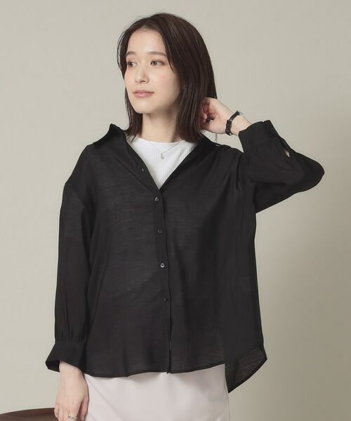 ITS'DEMO / イッツデモ シャツ・ブラウス | 【手洗い可】シアーシャツ | 詳細12