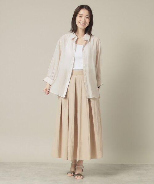 ITS'DEMO / イッツデモ シャツ・ブラウス | 【手洗い可】シアーシャツ | 詳細17