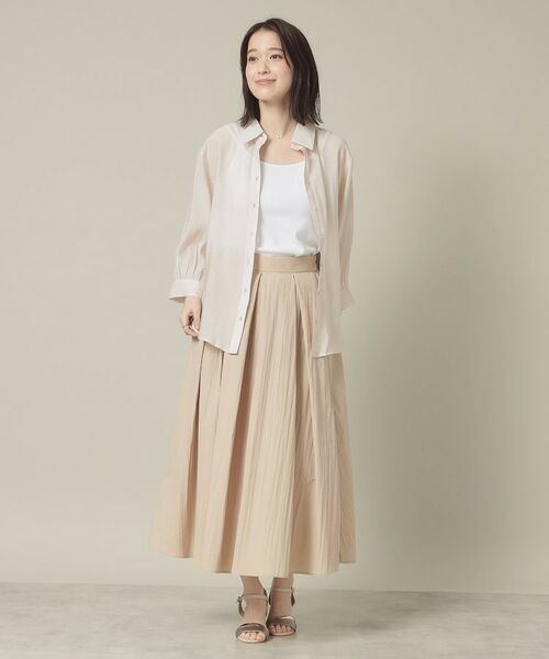 ITS'DEMO / イッツデモ シャツ・ブラウス | 【手洗い可】シアーシャツ | 詳細18