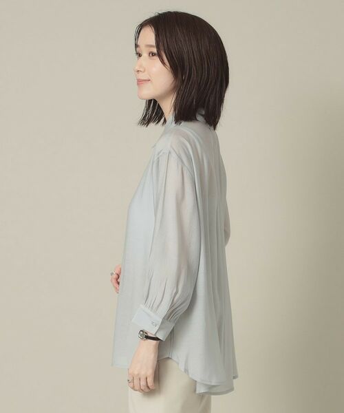 ITS'DEMO / イッツデモ シャツ・ブラウス | 【手洗い可】シアーシャツ | 詳細21