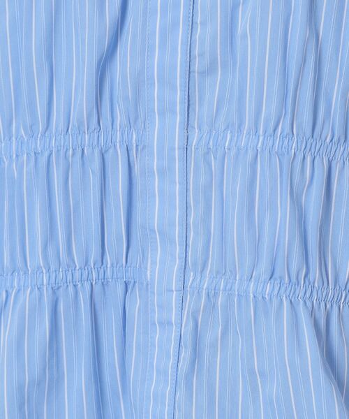 ITS'DEMO / イッツデモ シャツ・ブラウス | 【洗濯機OK】ギャザーストライプブラウス | 詳細12