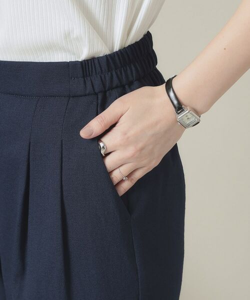 ITS'DEMO / イッツデモ ショート・ハーフ・半端丈パンツ | 【手洗い可】麻調メッシュパンツ | 詳細14