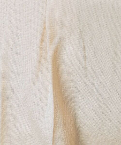 ITS'DEMO / イッツデモ ショート・ハーフ・半端丈パンツ | 【手洗い可】麻調メッシュパンツ | 詳細4