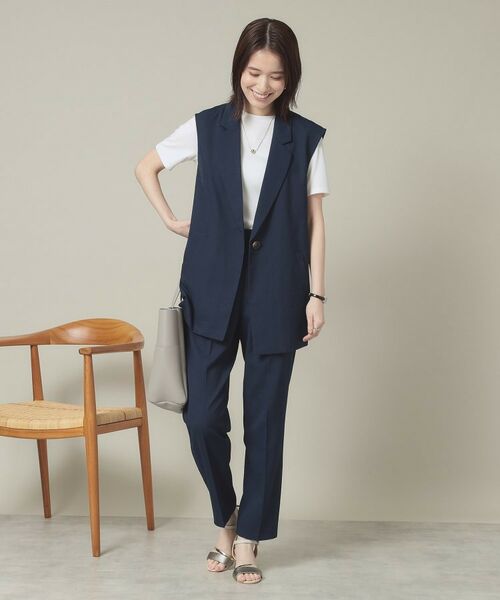 ITS'DEMO / イッツデモ ショート・ハーフ・半端丈パンツ | 【手洗い可】麻調メッシュパンツ | 詳細6