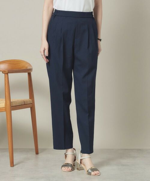 ITS'DEMO / イッツデモ ショート・ハーフ・半端丈パンツ | 【手洗い可】麻調メッシュパンツ | 詳細9