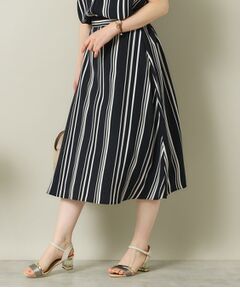 ITS'DEMO / イッツデモ スカート | 【UVケア／吸水速乾／洗濯機OK】麻調合繊スカート＜ラク服シリーズ＞