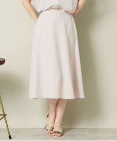 ITS'DEMO / イッツデモ スカート | 【UVケア／吸水速乾／洗濯機OK】麻調合繊スカート＜ラク服シリーズ＞