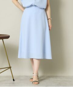 ITS'DEMO / イッツデモ スカート | 【UVケア／吸水速乾／洗濯機OK】麻調合繊スカート＜ラク服シリーズ＞