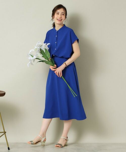 ITS'DEMO / イッツデモ スカート | 【UVケア／吸水速乾／洗濯機OK】麻調合繊スカート＜ラク服シリーズ＞ | 詳細14