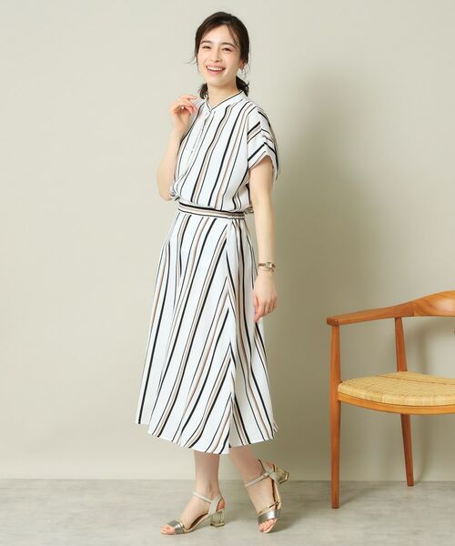 ITS'DEMO / イッツデモ スカート | 【UVケア／吸水速乾／洗濯機OK】麻調合繊スカート＜ラク服シリーズ＞ | 詳細17